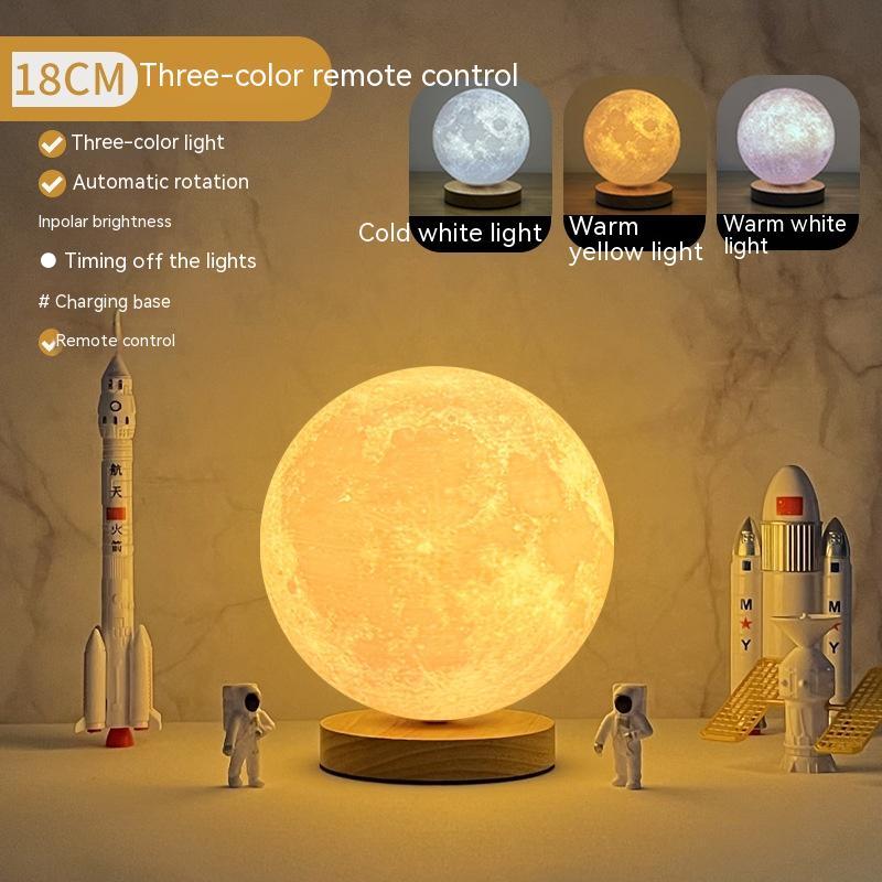 Creative 3D Magnetic Moon Lamp